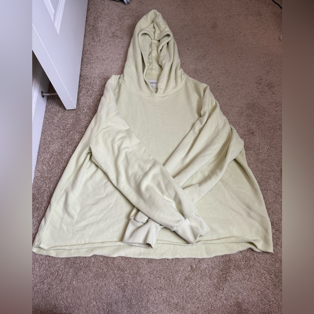 Abercrombie & Fitch Light Green Hoodie